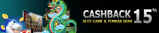 CASHBACK SLOT GAME TERBESAR 15%